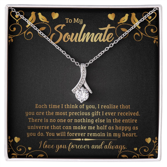 To My Soulmate - Alluring Beauty Necklace