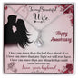 To My Beautiful Wife - Alluring Beauty Necklace