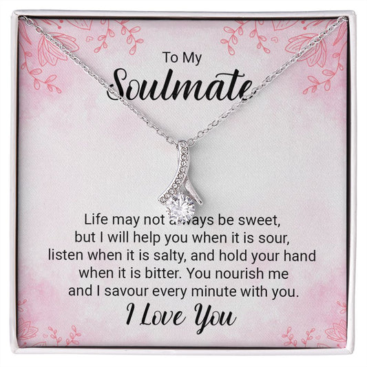 To My Soulmate - Alluring Beauty Necklace