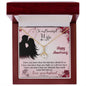 To My Beautiful Wife - Alluring Beauty Necklace