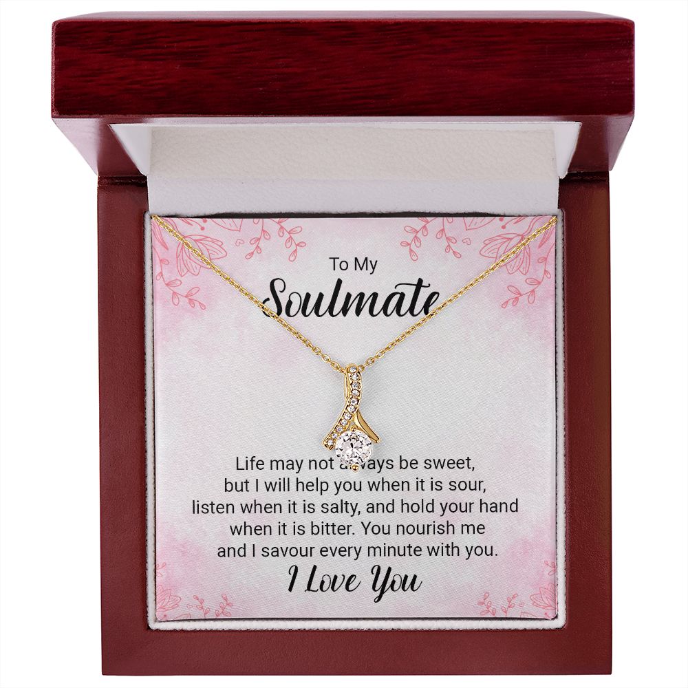 To My Soulmate - Alluring Beauty Necklace