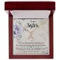 To My Sister - Alluring Beauty Necklace
