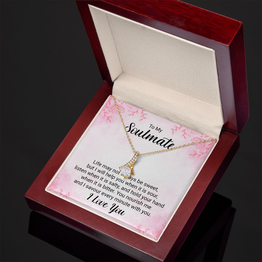 To My Soulmate - Alluring Beauty Necklace