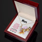 To My Mom - Alluring Beauty Necklace