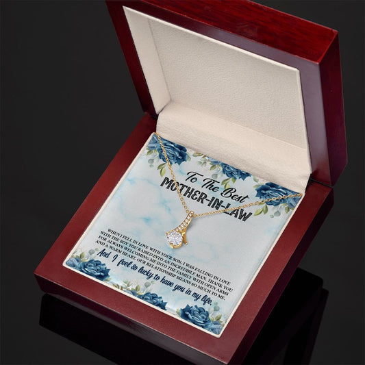 To My Mother In Law - Alluring Beauty Necklace
