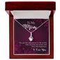 To My Mom - Alluring Beauty Necklace