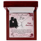 To My Beautiful Wife - Alluring Beauty Necklace