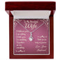 To My Beautiful Wife - Alluring Beauty Necklace