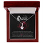 To My Beautiful Queen - Alluring Beauty Necklace