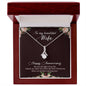 To My Beautiful Wife - Alluring Beauty Necklace