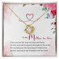 To My Mother in Law - Love Knot Necklace