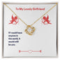 To my Girlfriend - Love Knot Necklace