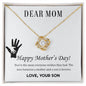 To My Mom - Love Knot Necklace