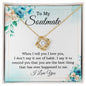 To My Soulmate - Love Knot Necklace