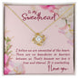 To My Sweetheart - Love Knot Necklace