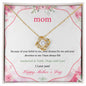 To My Mom - Love Knot Necklace