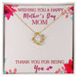 To My Mom - Love Knot Necklace