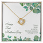 To My Mom - Love Knot Necklace