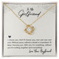 To my Girlfriend - Love Knot Necklace