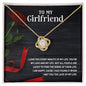 To My Girlfriend - Love Knot Necklace