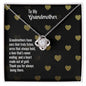 To My Grandmother - Love Knot Necklace
