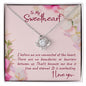 To My Sweetheart - Love Knot Necklace