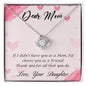 To My Mom - Love Knot Necklace