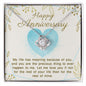 Happy Anniversary - Love Knot Necklace