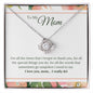 To My Mom - Love Knot Necklace