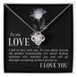 To My Love - Love Knot Necklace