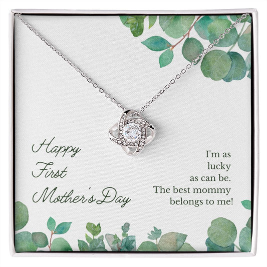 To My Mom - Love Knot Necklace