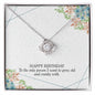 Happy Birthday - Love Knot Necklace