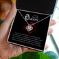 To My Beautiful Queen - Love Knot Necklace