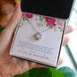 To My Sister - Love Knot Necklace