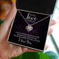 To The Love Of My Life - Love Knot Necklace
