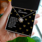 To My Grandmother - Love Knot Necklace