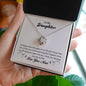 To My Daughter - Love Knot Necklace