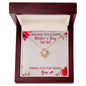 To My Mom - Love Knot Necklace