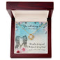 To Sister - Love Knot Necklace