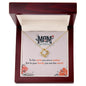To My Mom - Love Knot Necklace