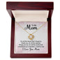 To My Mom - Love Knot Necklace