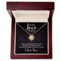 To The Love Of My Life - Love Knot Necklace