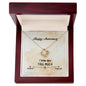 Happy Anniversary - Love Knot Necklace