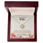 To My Beautiful Wife - Love Knot Necklace