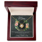 To My Mom - Love Knot Necklace