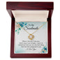 To My Soulmate - Love Knot Necklace