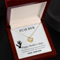 To My Mom - Love Knot Necklace