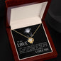 To My Love - Love Knot Necklace