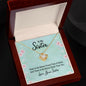 To My Sister - Love Knot Necklace