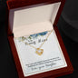 To My Bonus Mom - Love Knot Necklace